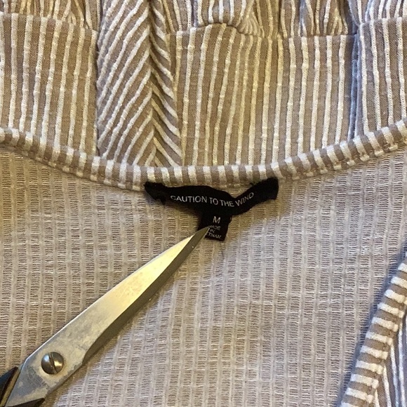 Caution to the Wind vertical strip dress - Picture 8 of 9